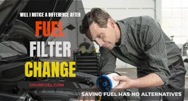 Fuel Filter Change: Noticeable Performance Difference?