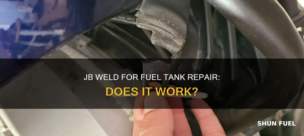 will jb weld work on automotive plastic fuel tank