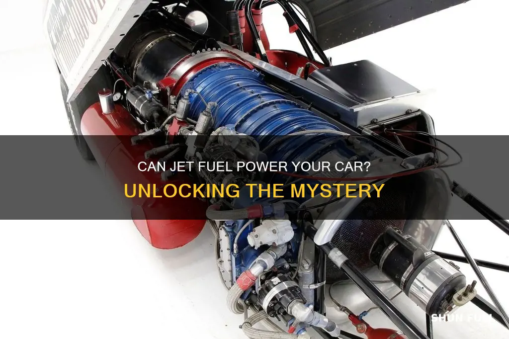 will jet fuel burn in cars