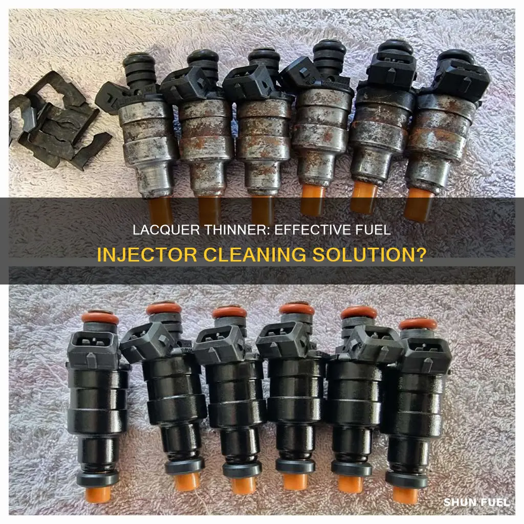 will lacquer thinner clean fuel injectors