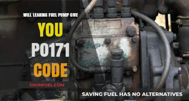 Can a Leaking Fuel Pump Trigger P0171 Code? Explained