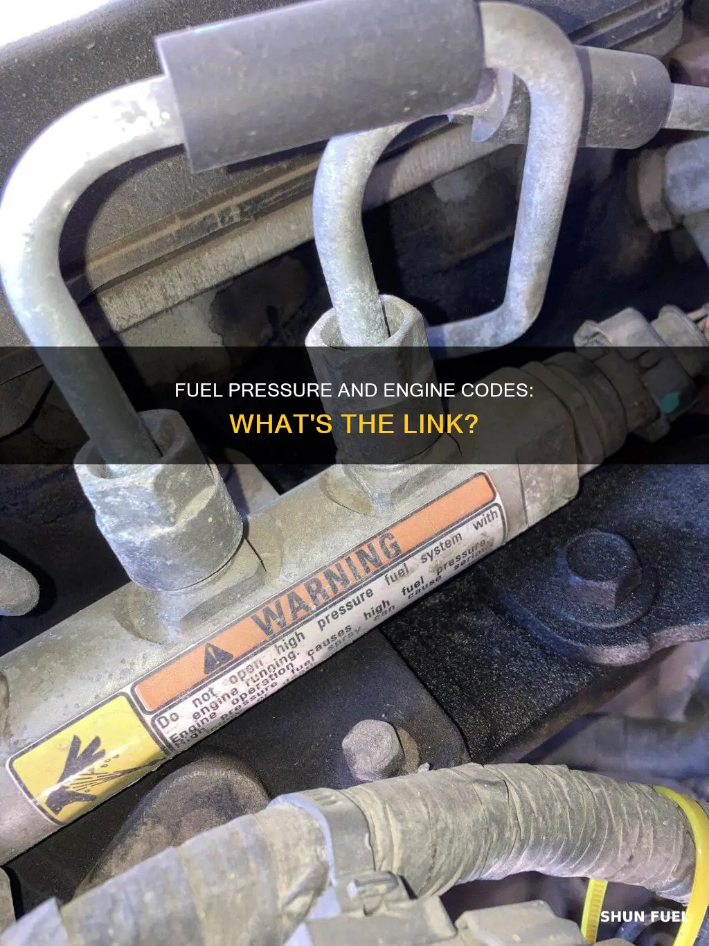 will low fuel pressure throw a code