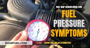 Can a Faulty MAP Sensor Cause Low Fuel Pressure?