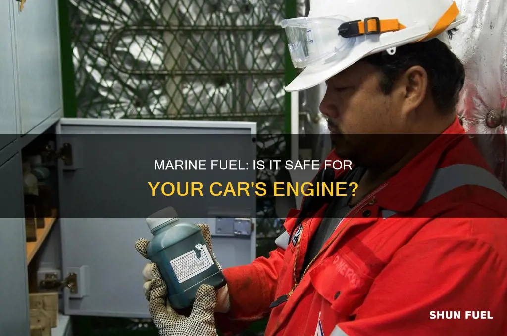 will marine fuel hurt my car