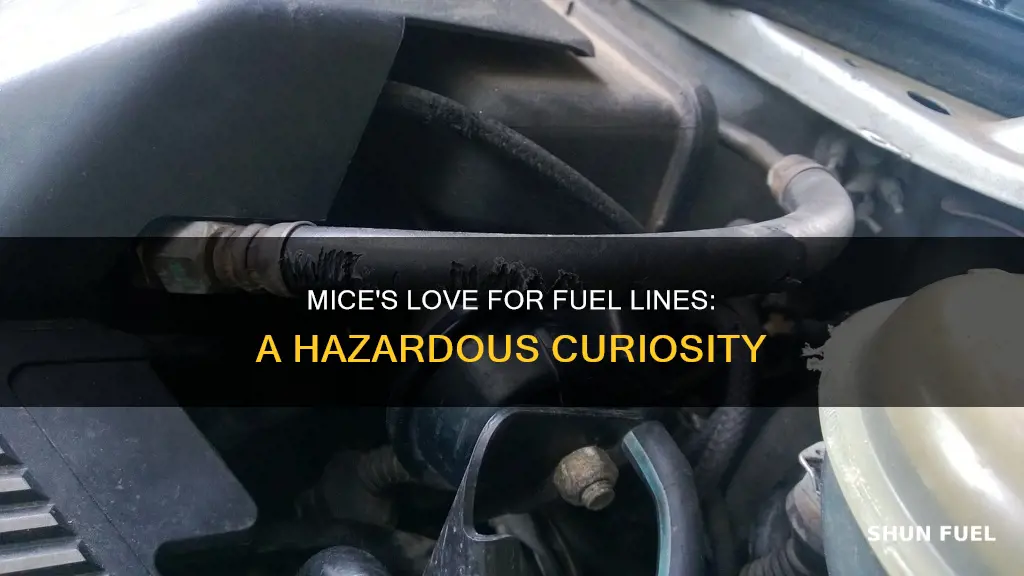 will mice chew on a fuel line