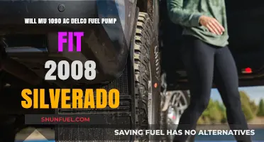 AC Delco MU 1090 Fuel Pump Compatibility with 2008 Silverado