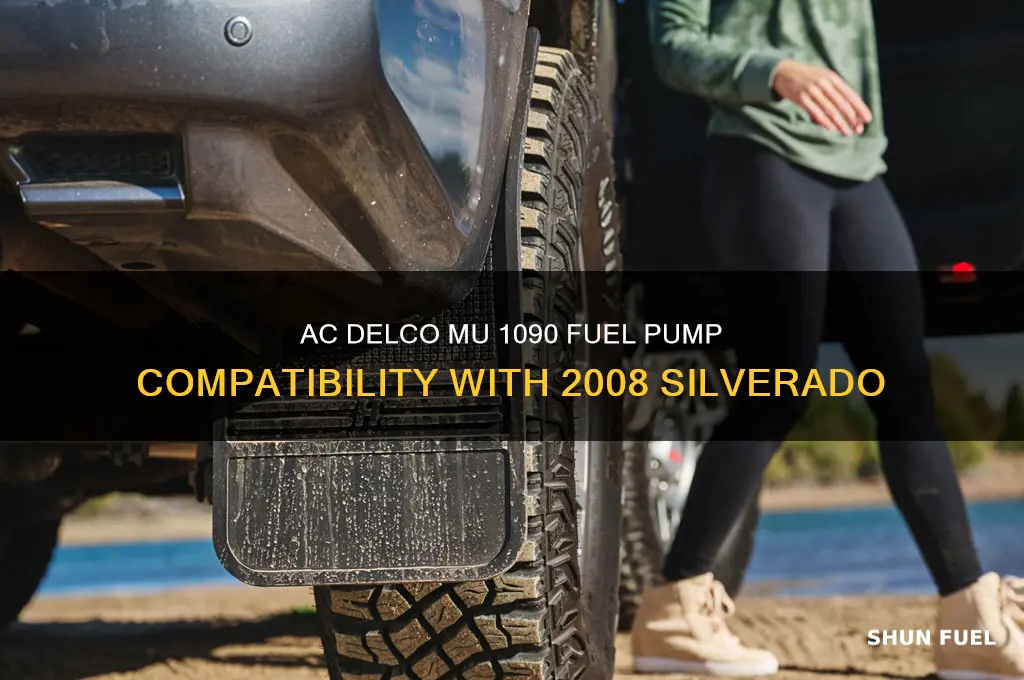will mu 1090 ac delco fuel pump fit 2008 silverado