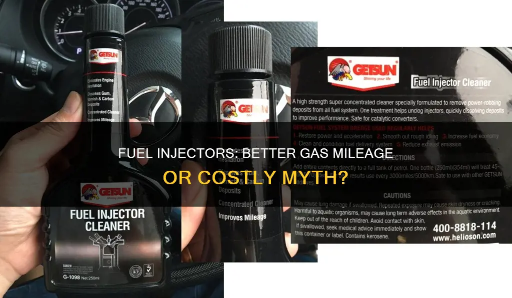 will new fuel injectors improve gas mileage