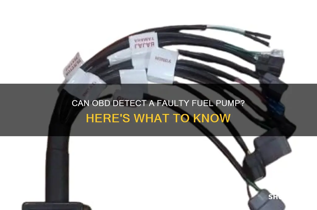 will obd tell if a fuel pump is not working