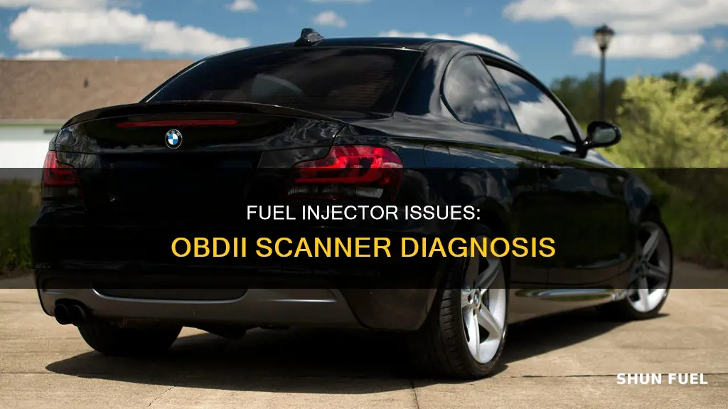 will odbii scanner tell if fuel injector is bad