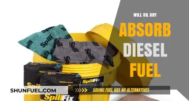 How Oil Dry Absorbs Diesel Fuel Spills