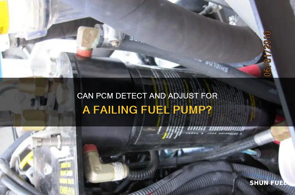 will pcm adjust for bad fuel pump