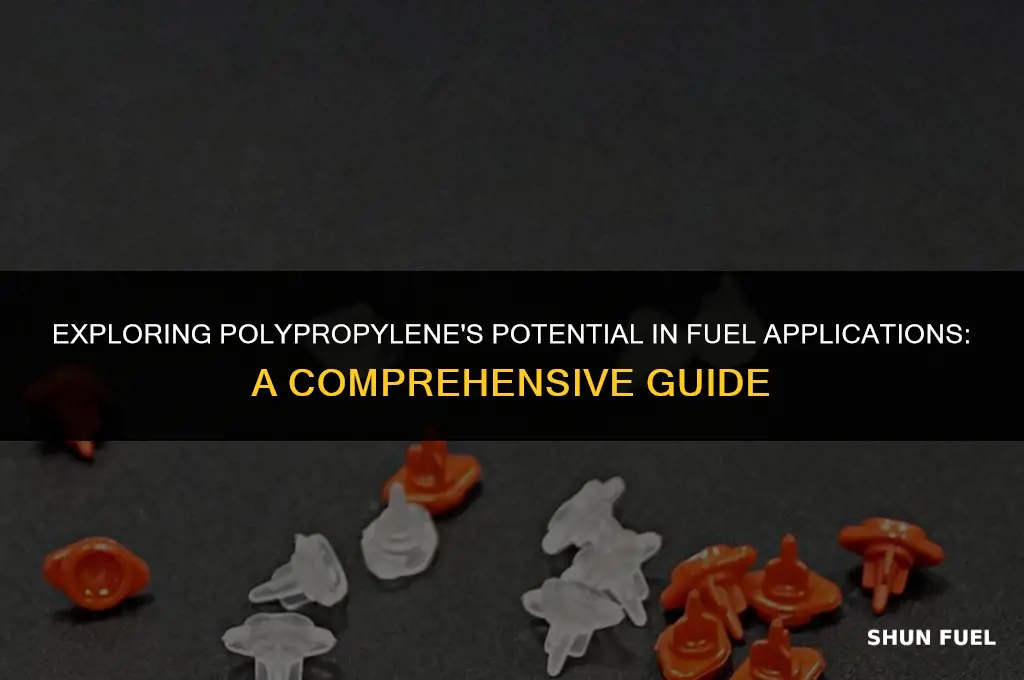 will polypropylene work in fuel