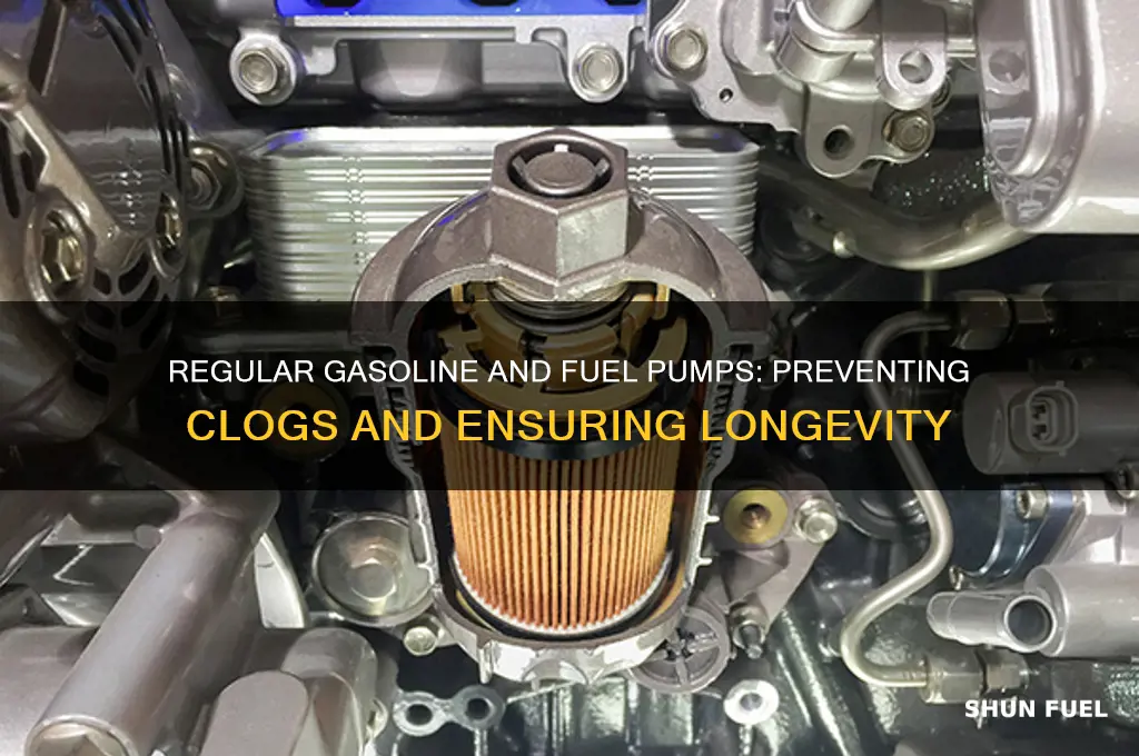 will regular gasoline clog my fuel pump