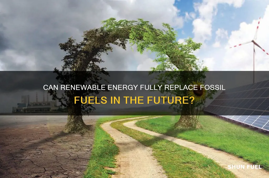 will renewable energy ever fully replace fossil fuels