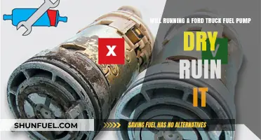 Can Running a Ford Truck Fuel Pump Dry Cause Permanent Damage?