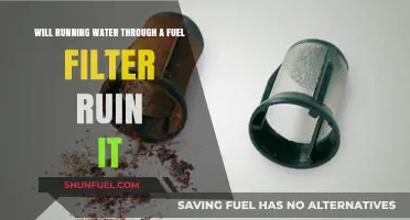 Running Water Through Fuel Filters: Effective or Ruinous?