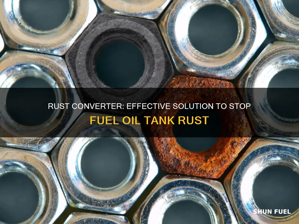 will rust converter stop rust on fuel oil tank