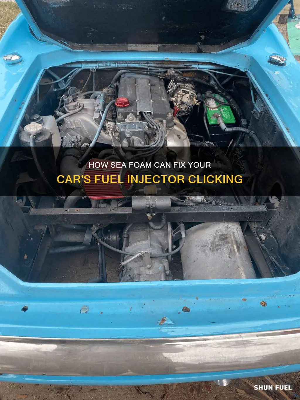 will sea foam stop clicking fuel injector