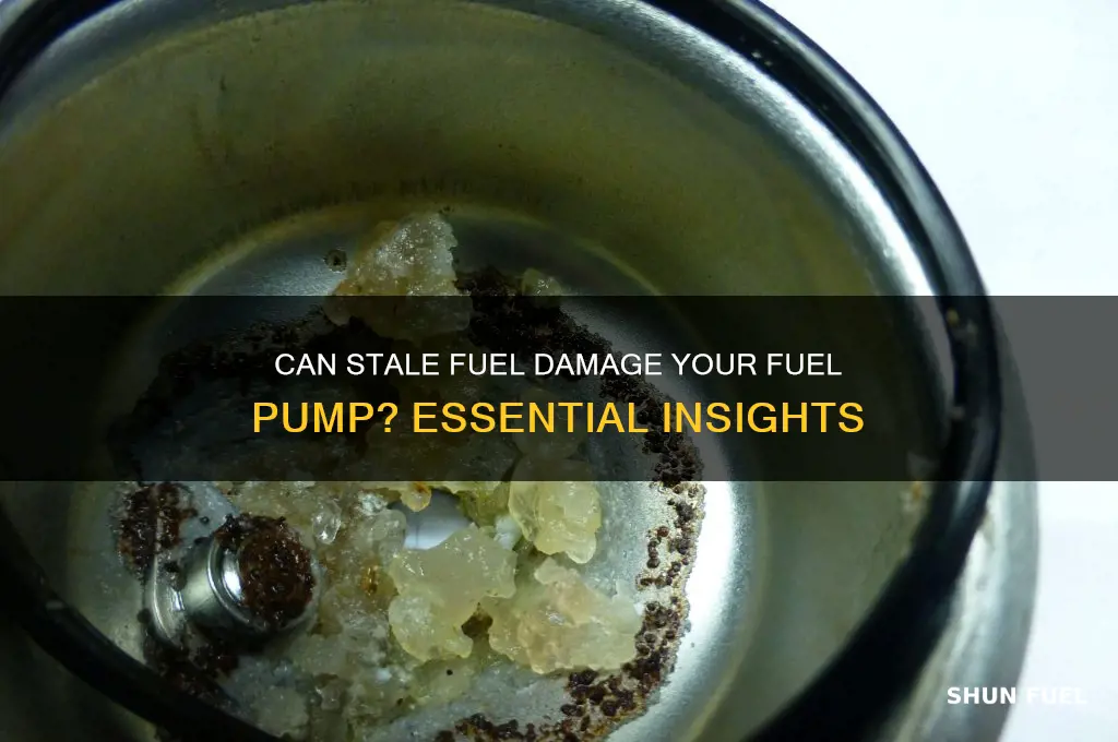 will stale fuel ruin a fuel pump
