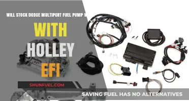 Can Stock Dodge Multiport Fuel Pump Work with Holley EFI?