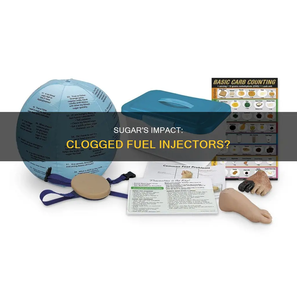 will sugar clog fuel injectors