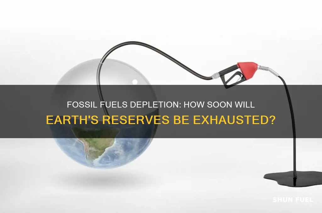 will the earth run out of fossil fuels