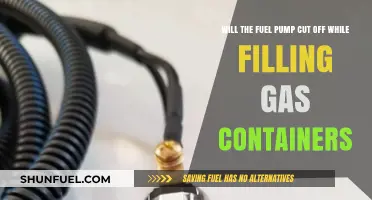 Does Your Fuel Pump Automatically Stop When Filling Gas Containers?
