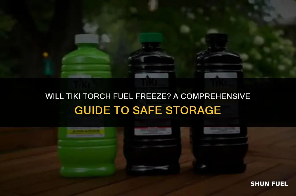 will tiki torch fuel freeze