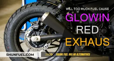 Fuel Overload: Red Exhaust Alert