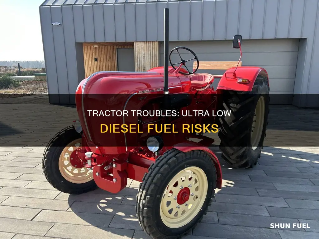 will ultra low diesel fuel hurt old tractor s