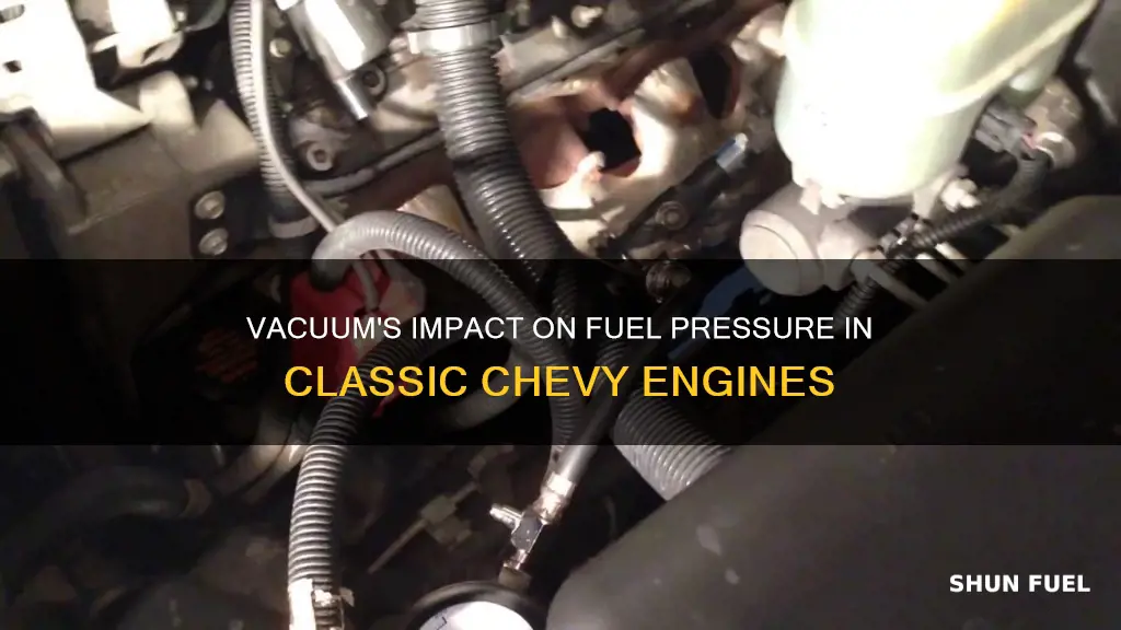 will vacuum cause no fuel pressure on a1970 chevy engine