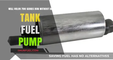 Volvo 700 Series: Can It Run Without In-Tank Fuel Pump?