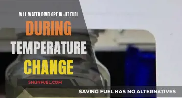 Can Jet Fuel Withstand Water During Temperature Changes?