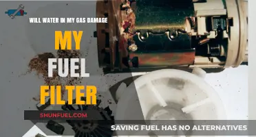How Water in Gas Affects Your Fuel Filter