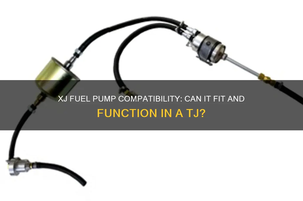 will xj fuel pump work in tj