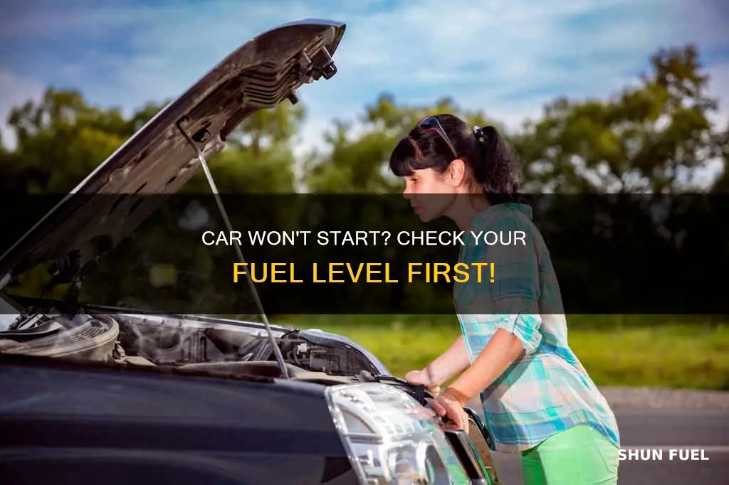 will your car have trouble starting when low on fuel