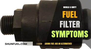 Fuel Filter Symptoms: Dirty Filter, Big Problems