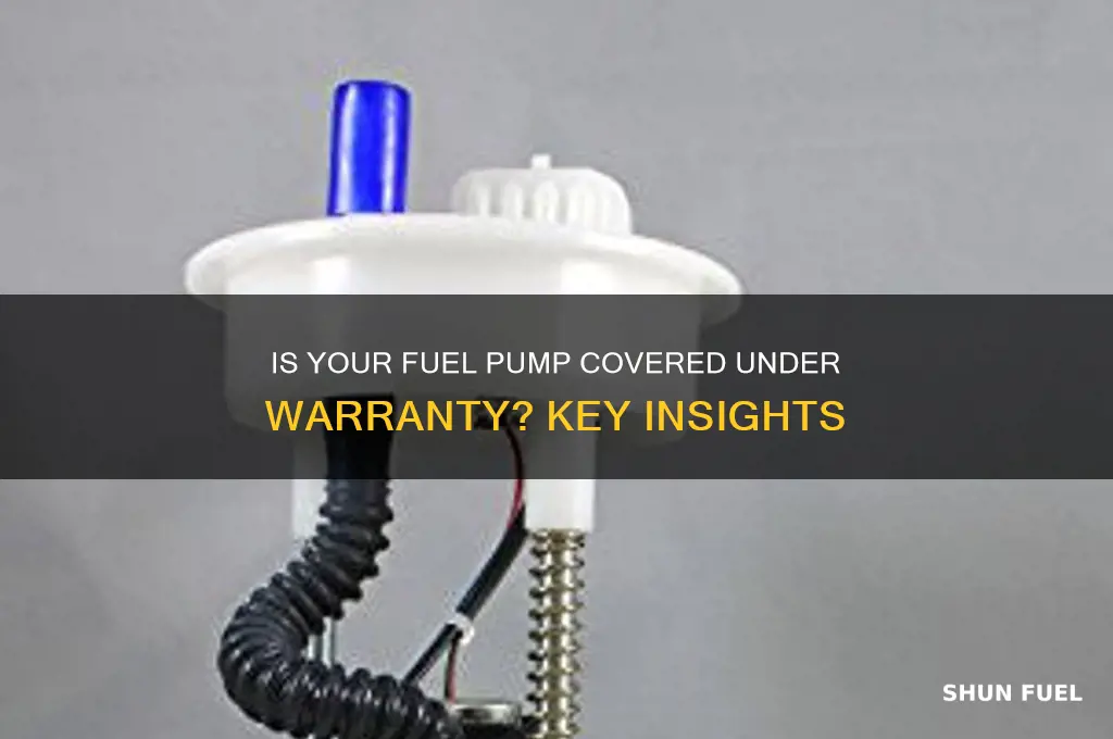 would a fuel pump be covered under warranty