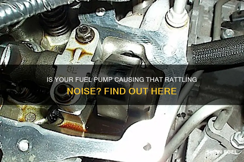 would a fuel pump make a rattaling noise