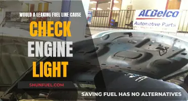 Fuel Line Leaks: Check Engine Light Warning Signs