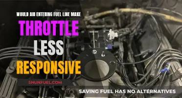 Air in Fuel Line: Throttle Response Issues?