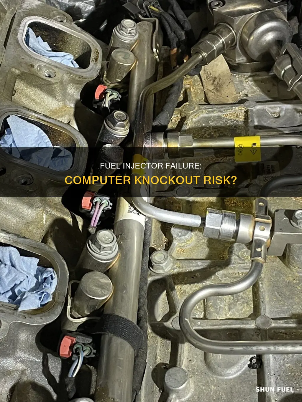 would as bad fuel injector knock out a computer