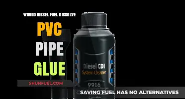 How Diesel Fuel Interacts with PVC Pipe Glue