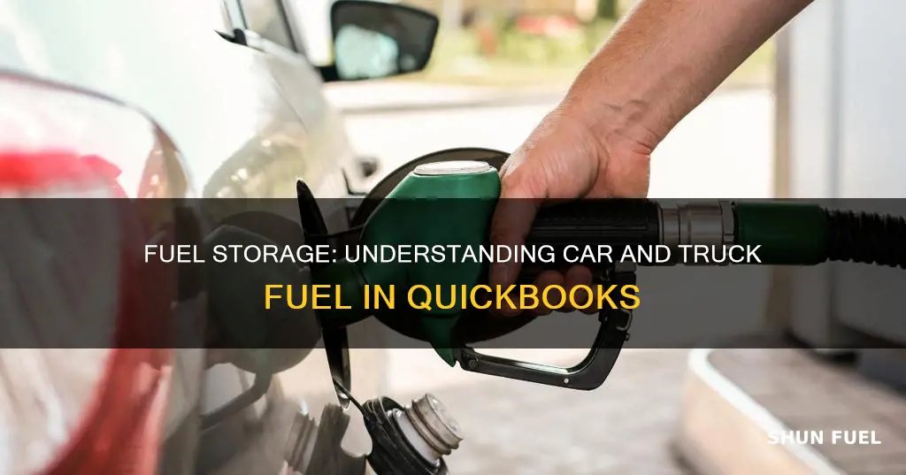 would fuel in quickbooks be under car and trucks