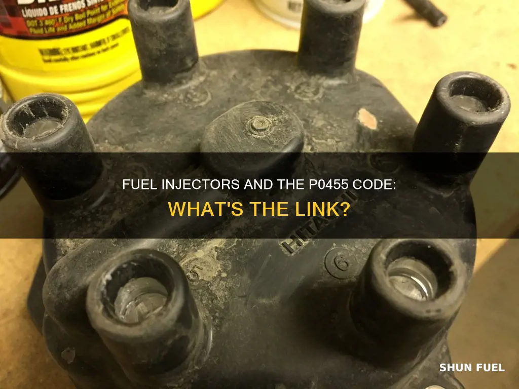 would fuel injectors give p0455 code