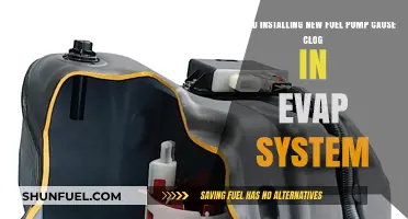 Can a New Fuel Pump Cause EVAP System Clogs?