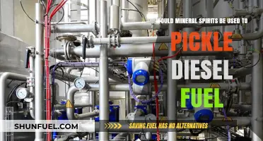 Pickling Diesel Fuel: Mineral Spirits' Role