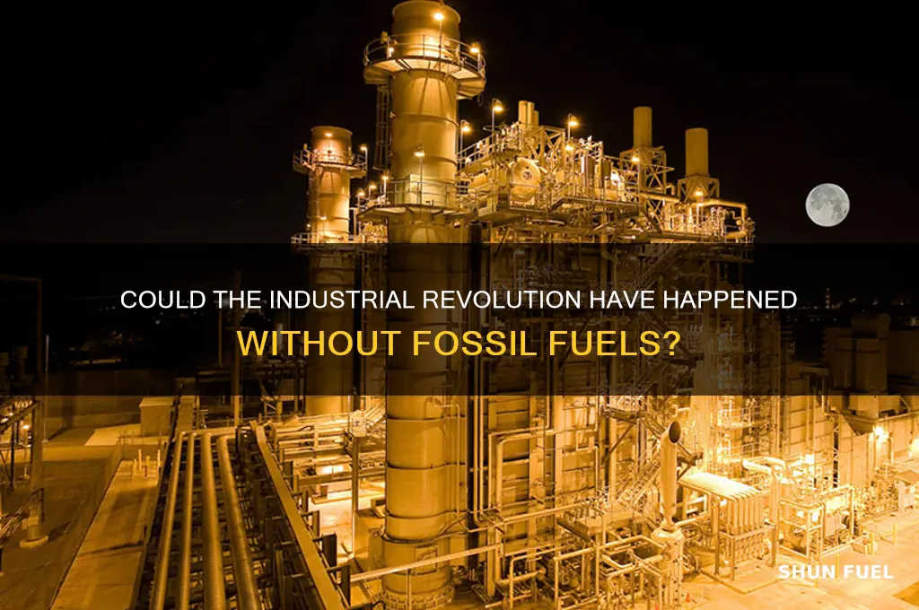 would the industrial revolution have occured without fossil fuels
