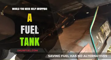 How to Safely Drop a Fuel Tank with Help